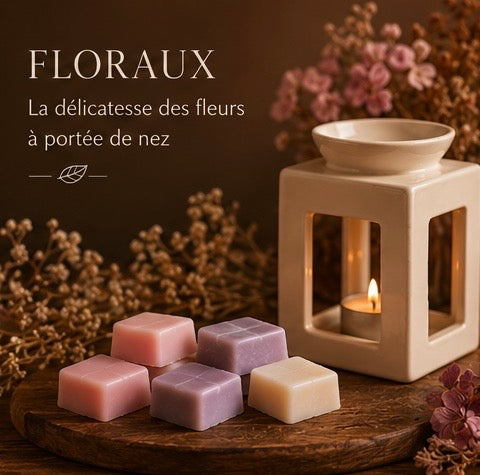 Fondants parfums fleurs