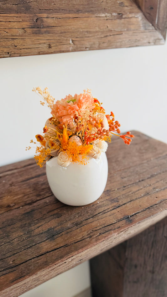 Œuf de Pâques orange 🤩