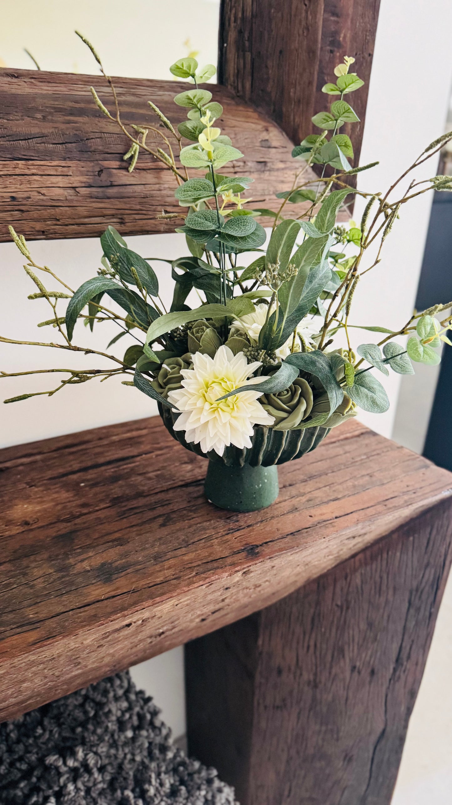 Bouquet « coeur de pétales »