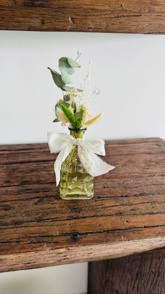 Bouquet fleurs séchées