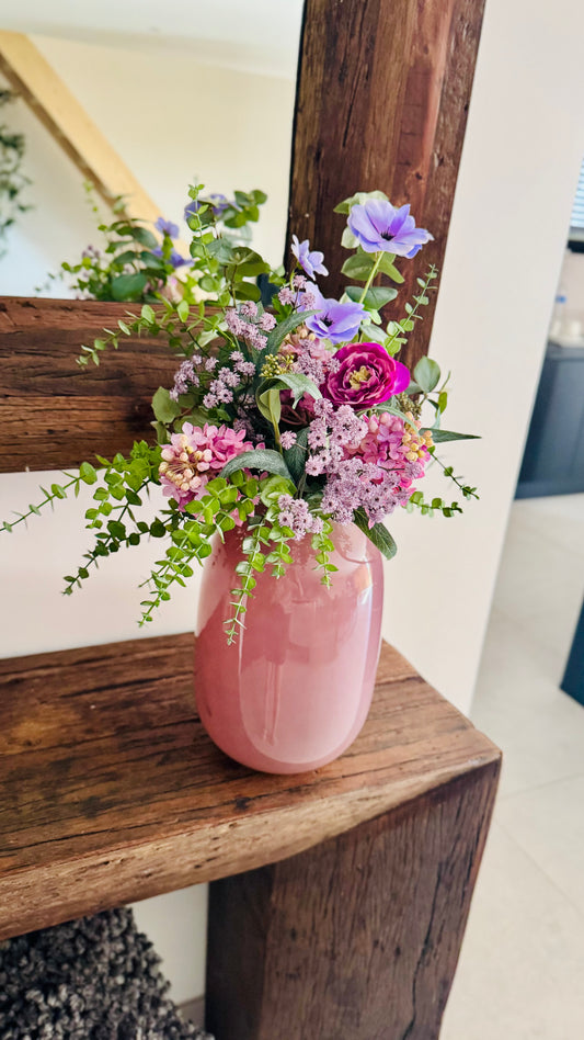 Bouquet « violette poudrée »