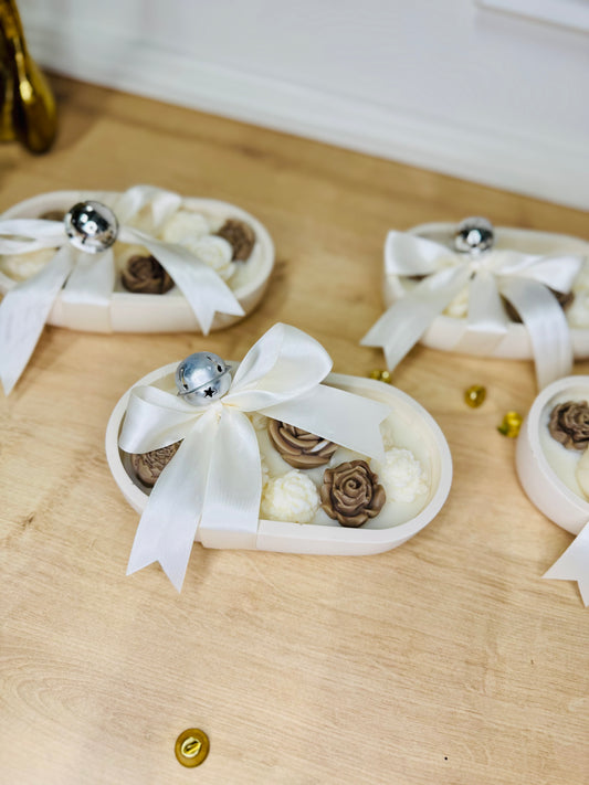 Pot de bougie 😍 fleur de coton