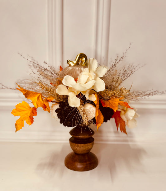 Chandelle citrouille