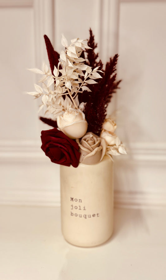 Bouquet musc blanc