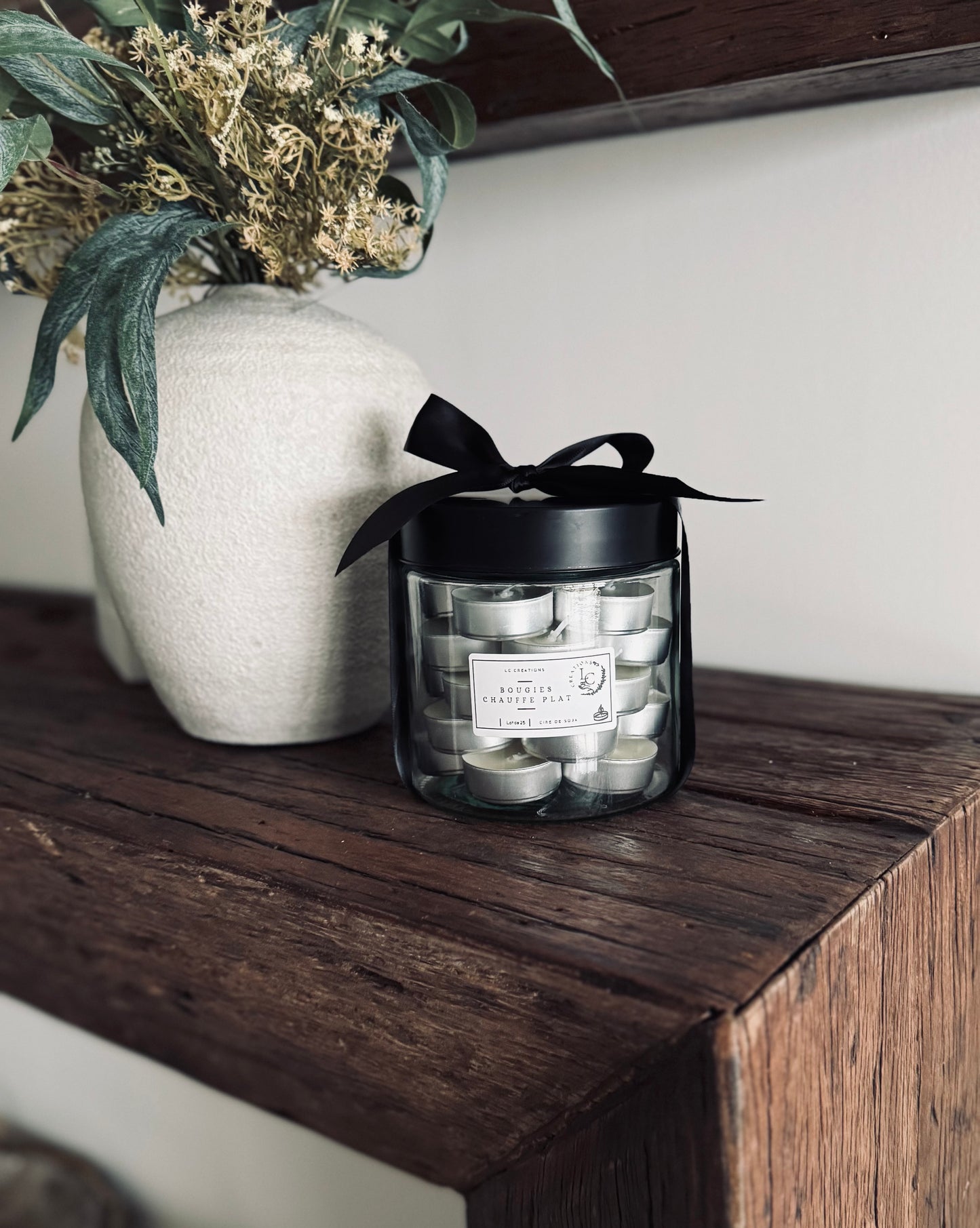 Bougies chauffe plat