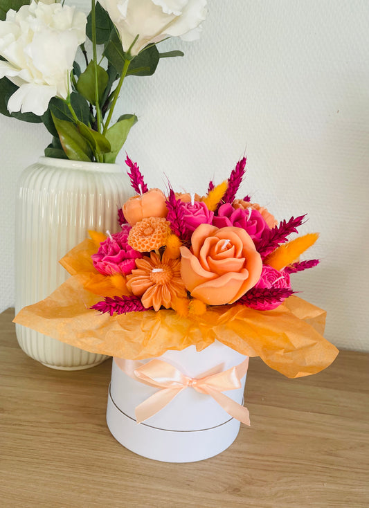 Bouquet Orange et rose