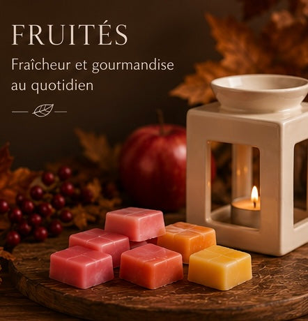 Fondants parfums fruités