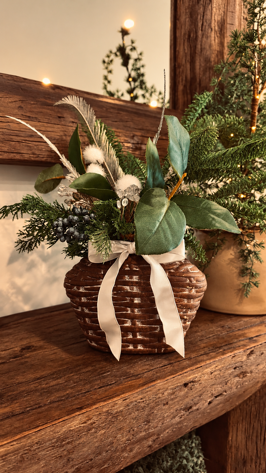 Bouquet corbeille